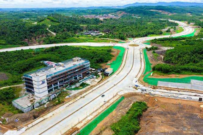 Pembangunan Jalan di dalam KIPP